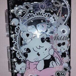 New! Mikko A6 Size Acrylic Shaker Notebook With Paper